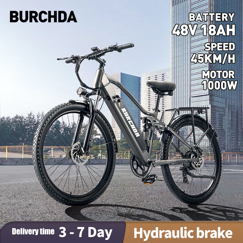 BURCHDA-RX70-27.5 inch mountain e-bike 2.8 tires